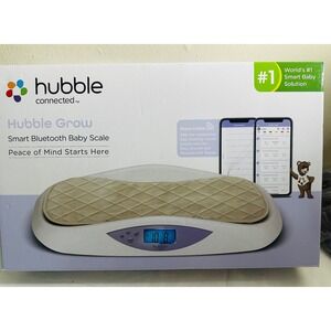 Hubble Grow Smart Bluetooth Baby Scale Infant Weight Tracker New Unisex Nursery